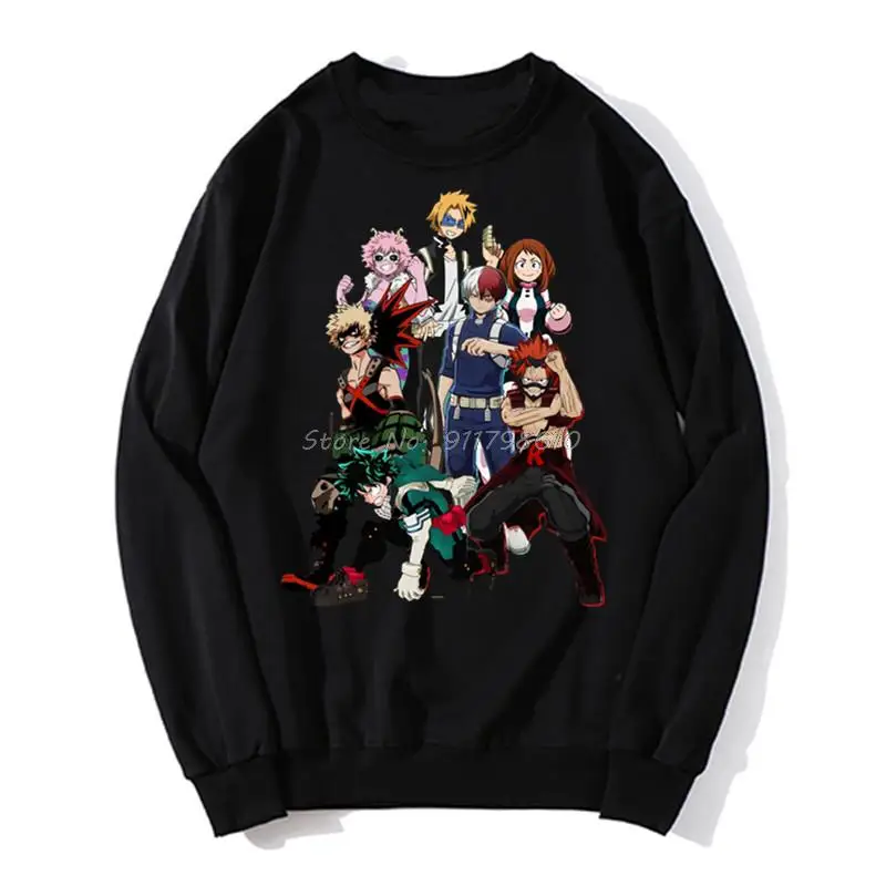 

My Hero Academia Casual Hot Sale My Hero Academia Hoodies Anime Men Hoodie Unisex Oversize Sweater Streetwear Harajuku