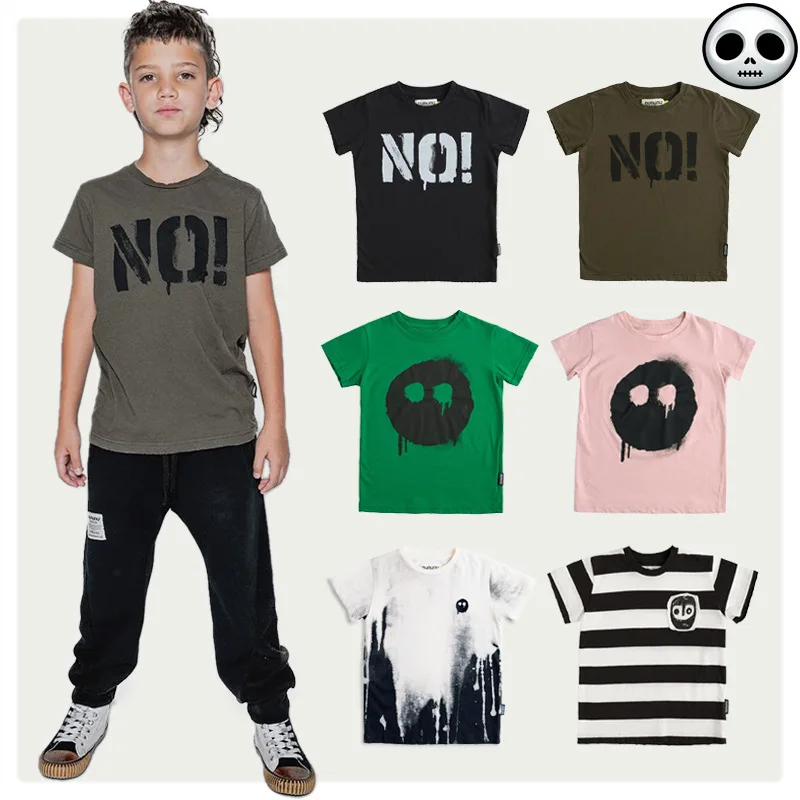 

Одежда для мальчиков: летняя футболка с коротким рукавом для девочек, с принтом и круглым вырезом, хлопковый топ среднего размера