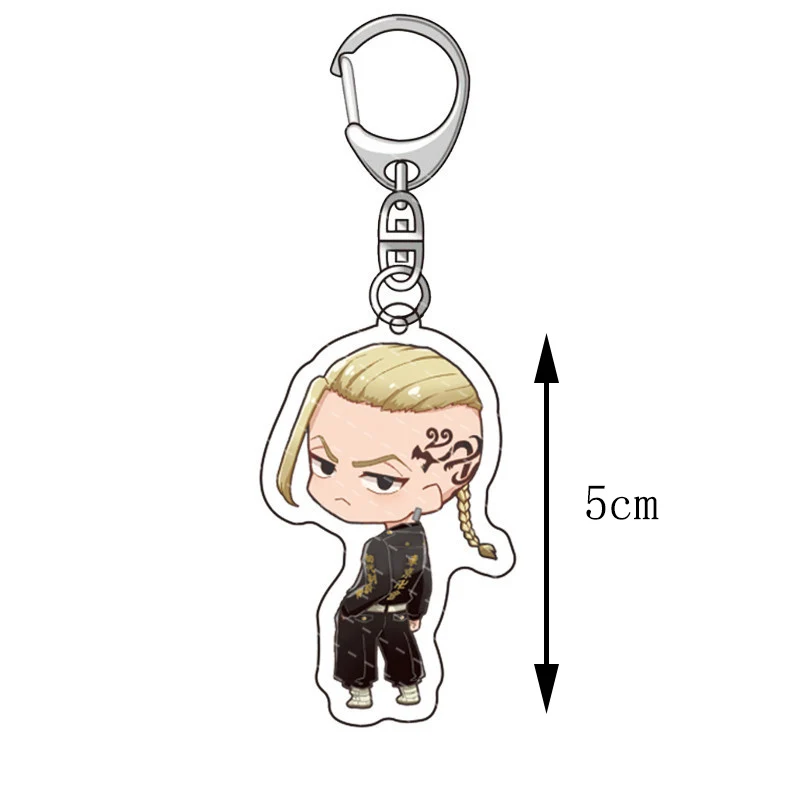 Брелок для ключей с героями аниме Токийский Мстители майки мультяшная фигурка