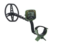 highly sensitive waterproof search coil gold finder metal detector with lcd screen