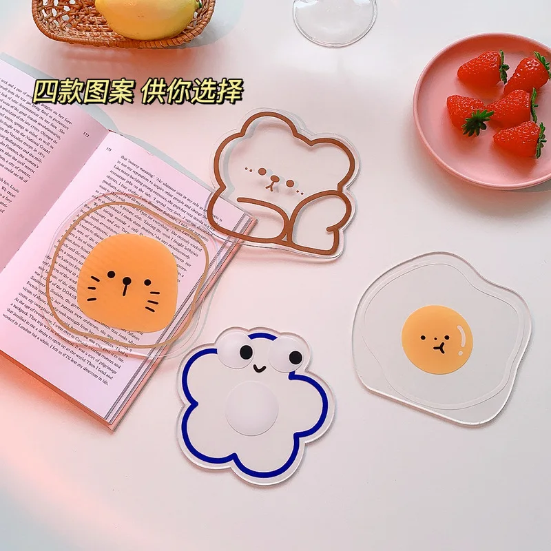 

W&G Kawaii Coaster Acrylic Tableware Mat Nail Art Resin Palette Flower Paw Display Mat Nail Art Palette Jewelry Display Props