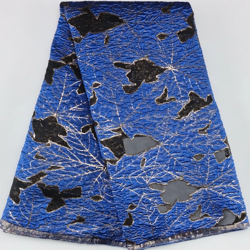 

High Quality 2023 African Nigerian Tulle Lace Organza Gilding Fabric French Brocade Jacquard Fabric For Wedding Party Dress