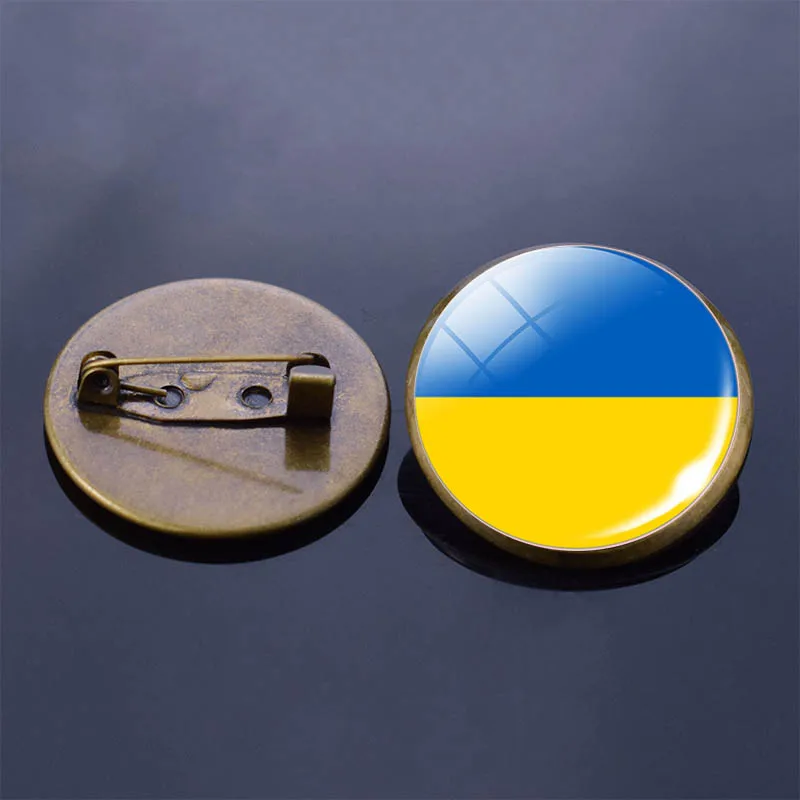 Страна мира Флаги брошь булавки национальные Броши с флагом США Украина Канада