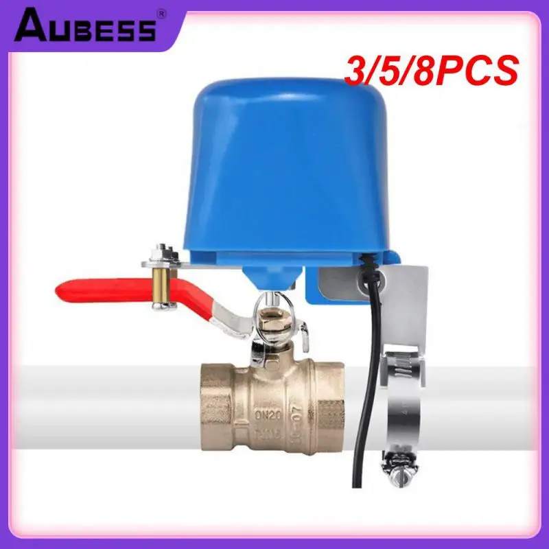

3/5/8PCS Remote Control Tuya Valve Tuya Wifi Gas Water Valve Smart Life App Water Valve Gas Shutoff Controller Wireless