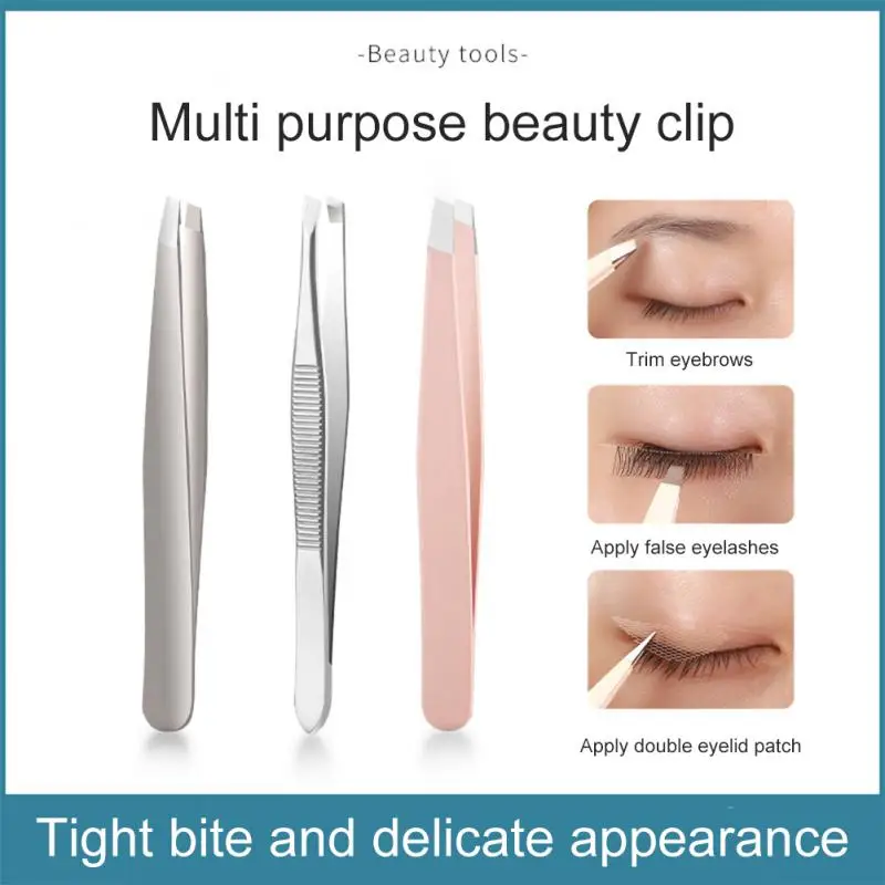 

Multi-function Eyebrow Clip Set Household Hair Removal Tweezer Three Piece Set Eyebrow Clip Eyebrow Trimming Forceps Makeup Tool
