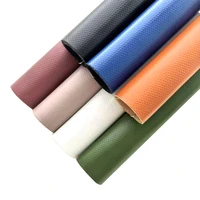 solid color embossing vegan pu leatherette fabric30135cm