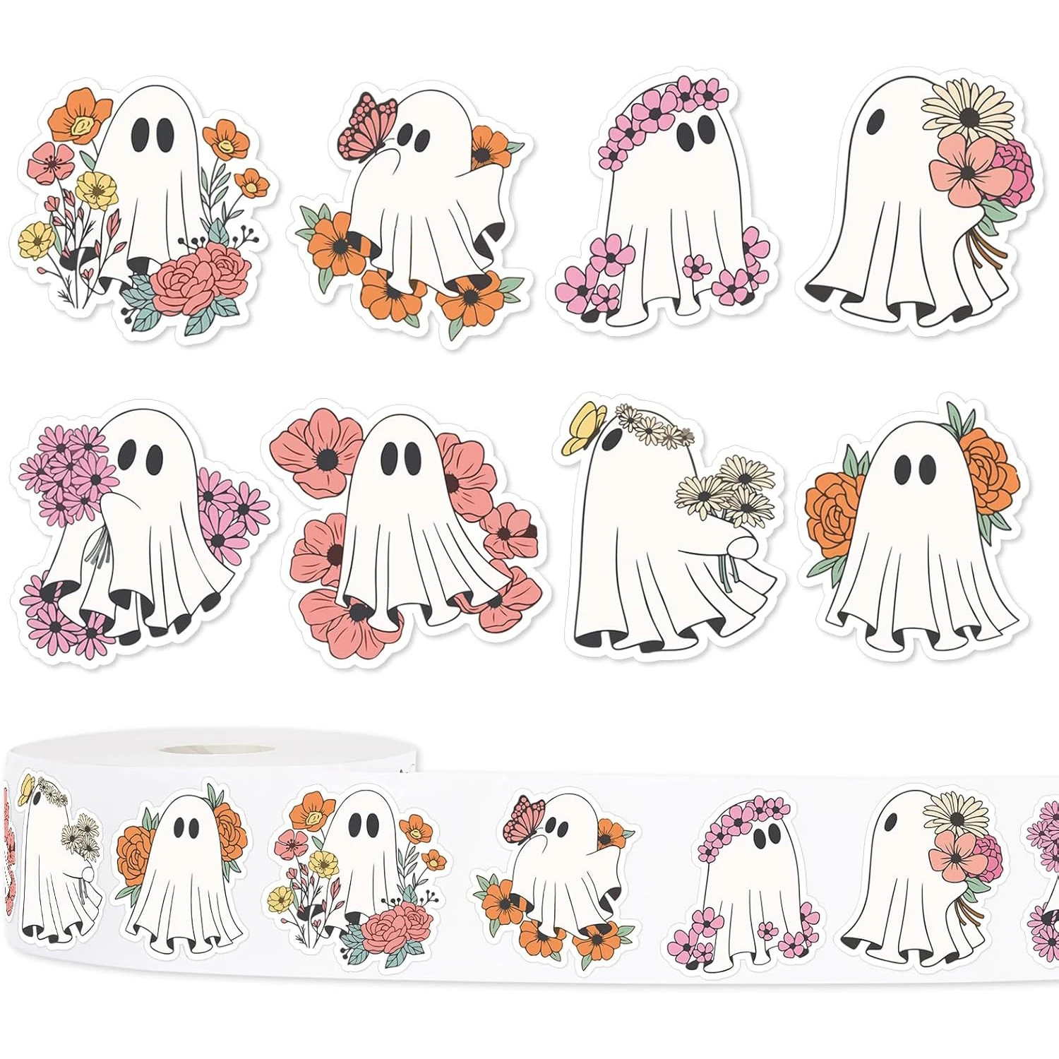 

Набор наклеек на Хэллоуин с героями мультфильмов