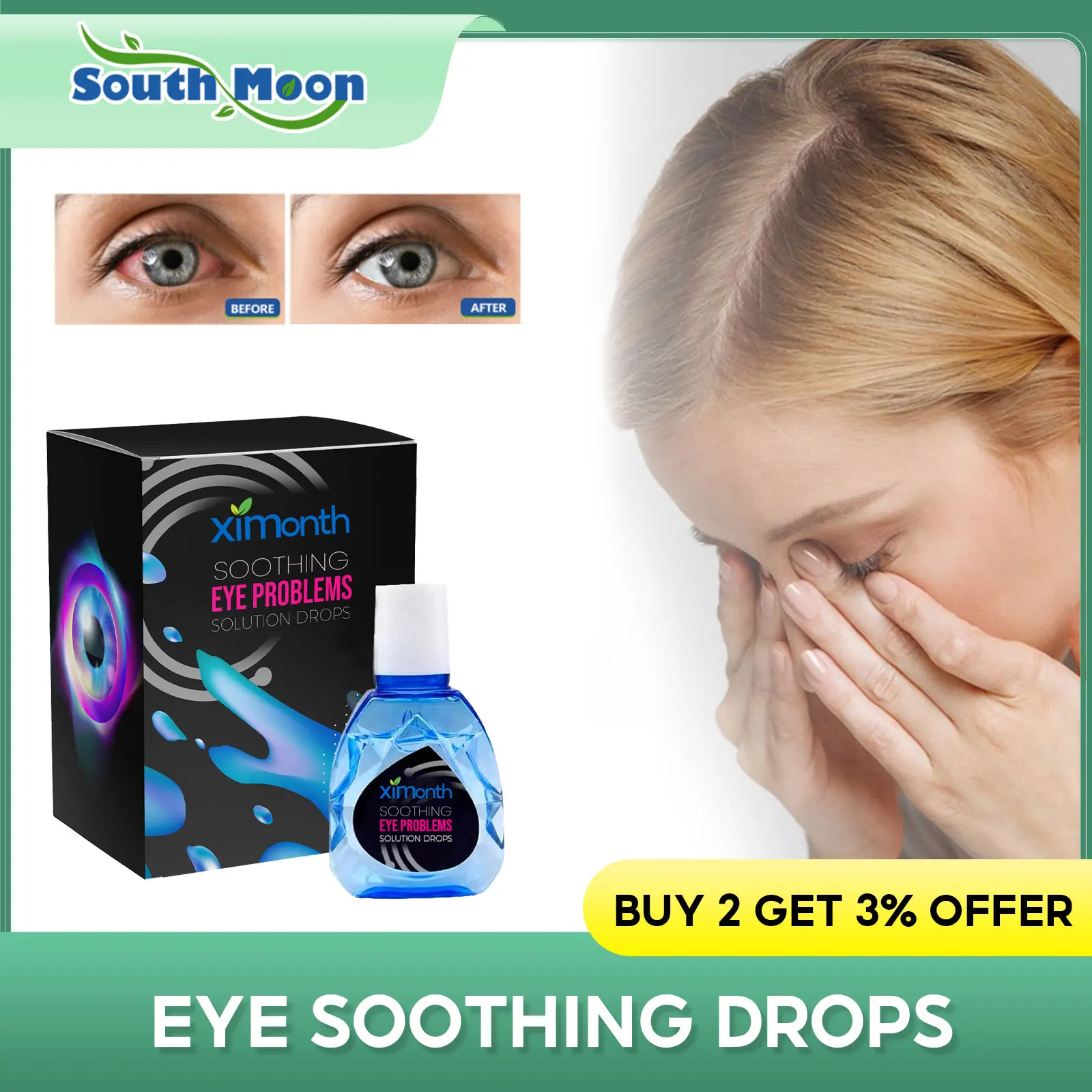 

Eye Drops Fatigue Dryness Reliever Cataract Eye Treatment Relief Blurred Vision Presbyopia Improve Redness Itch Detox Eye Liquid