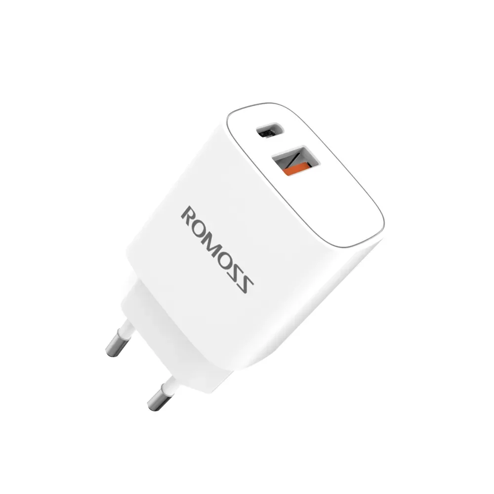 

Сетевое зарядное устройство Romoss AC20T PD20W 3.0A (USB + Type-C)