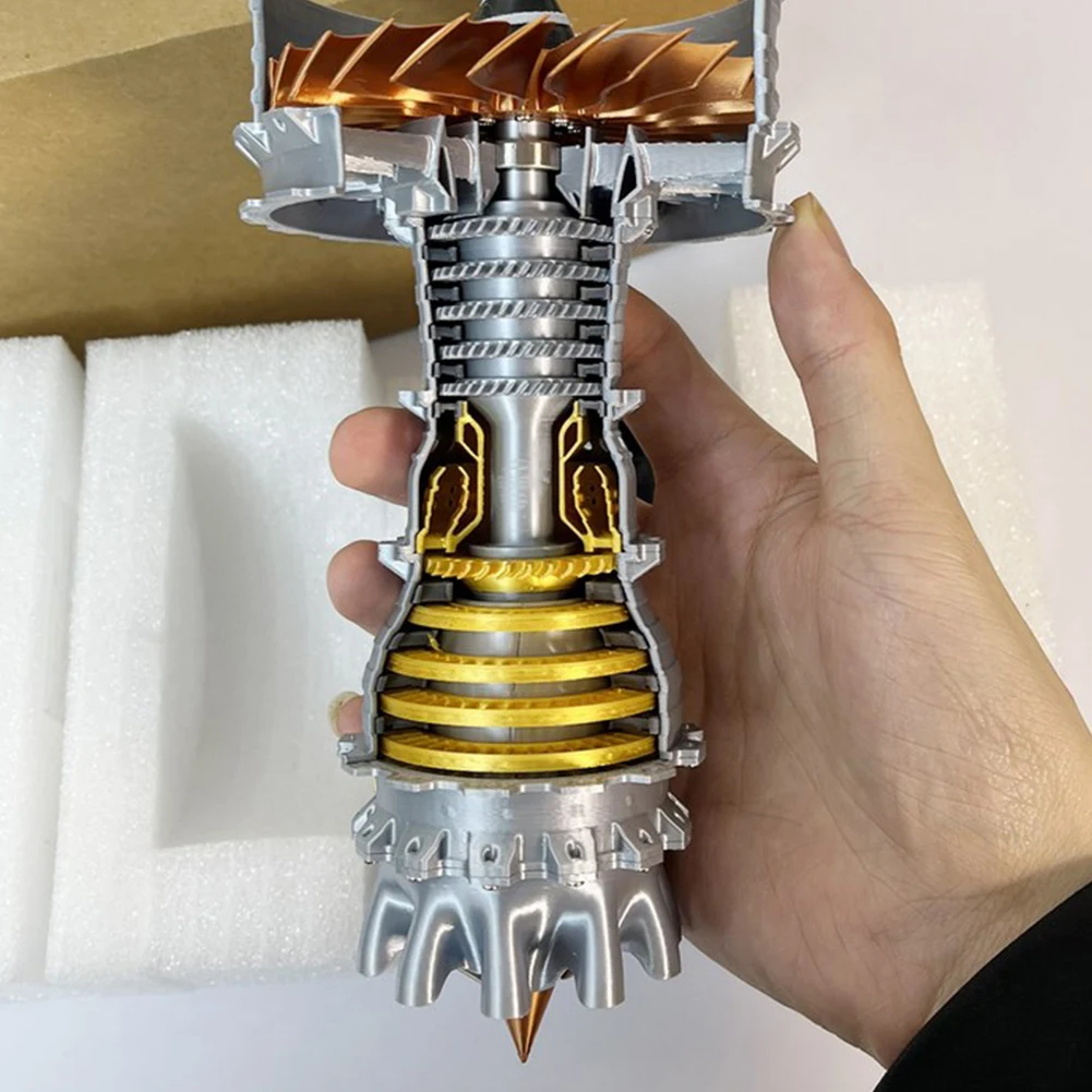 Реплика двигателя A380 двигатель самолета с 3D-печатью впечатляющий подарок