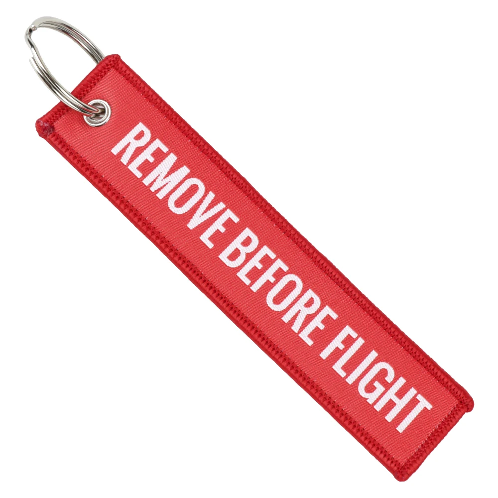 Luggage Tag Label Interior Accessories Remove Before Flight Car Key Rings Keyring Keychains Car-styling