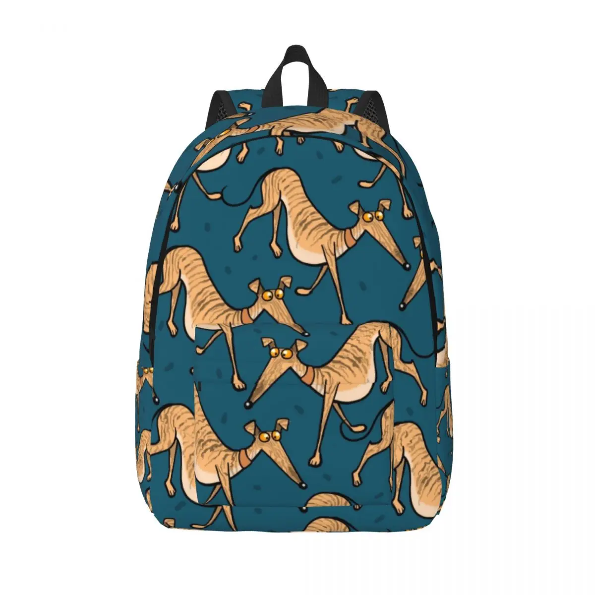 

Kawaii Greyhound Dog Travel Canvas Backpack Women Men School Laptop Bookbag Whippet College Student Daypack Bags