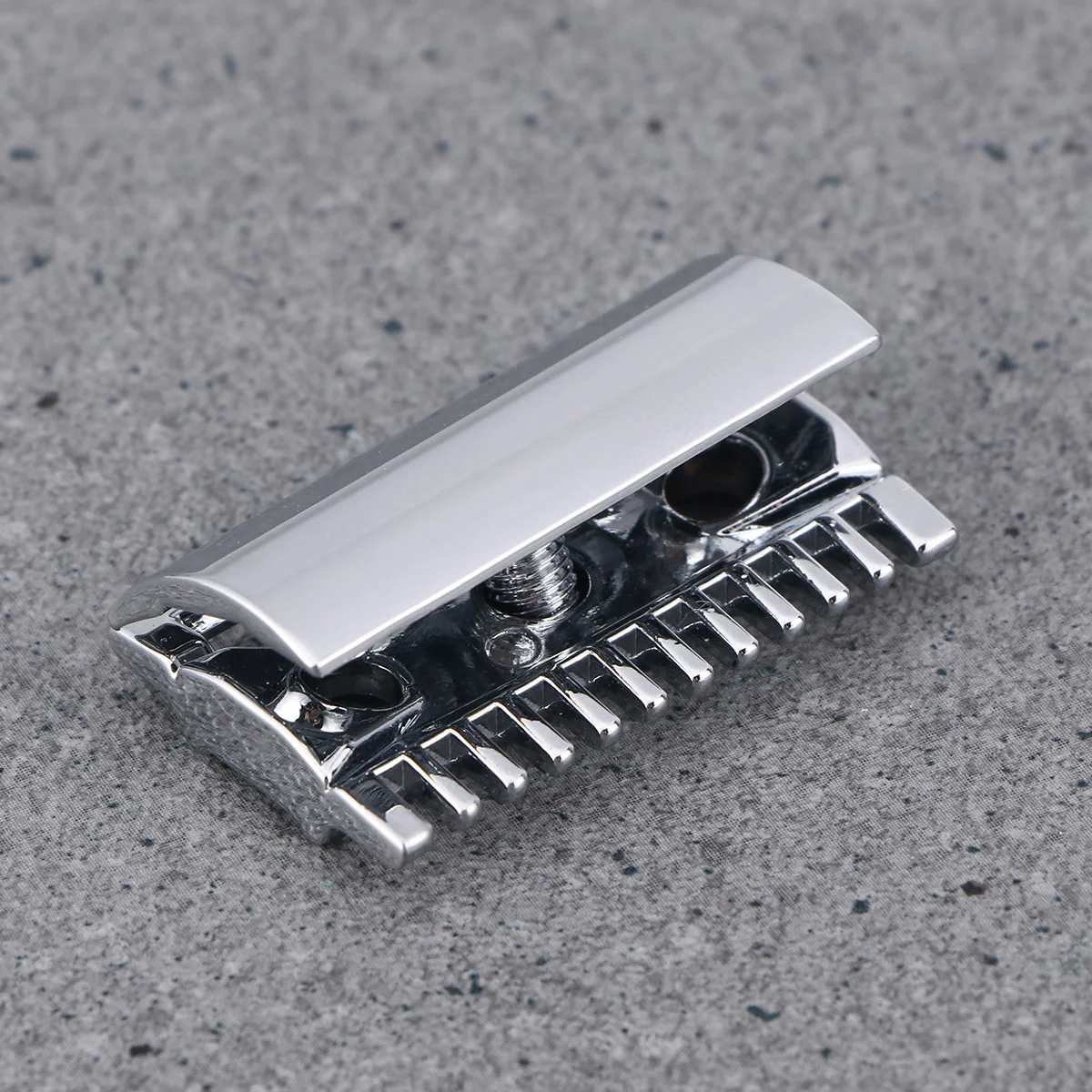 

Head Shaver Protector Double Replacement Zinc Alloy Metal Sturdy Safety Gear Head，Shaving Head，Double Travel Trimmer Mens