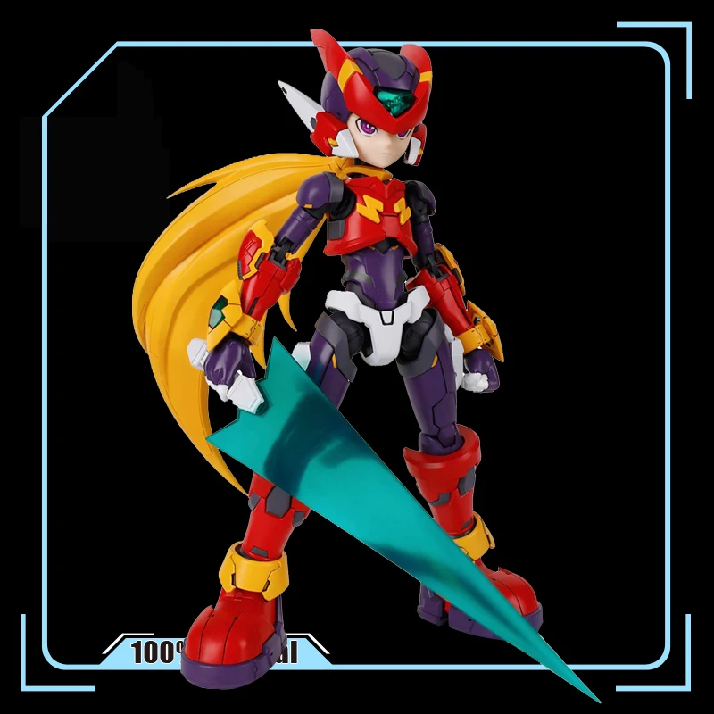 

Eastern Model Rockman Zero Mega Man DWN 17CM Assembly Model with Bracket Action Toy Figures Gift