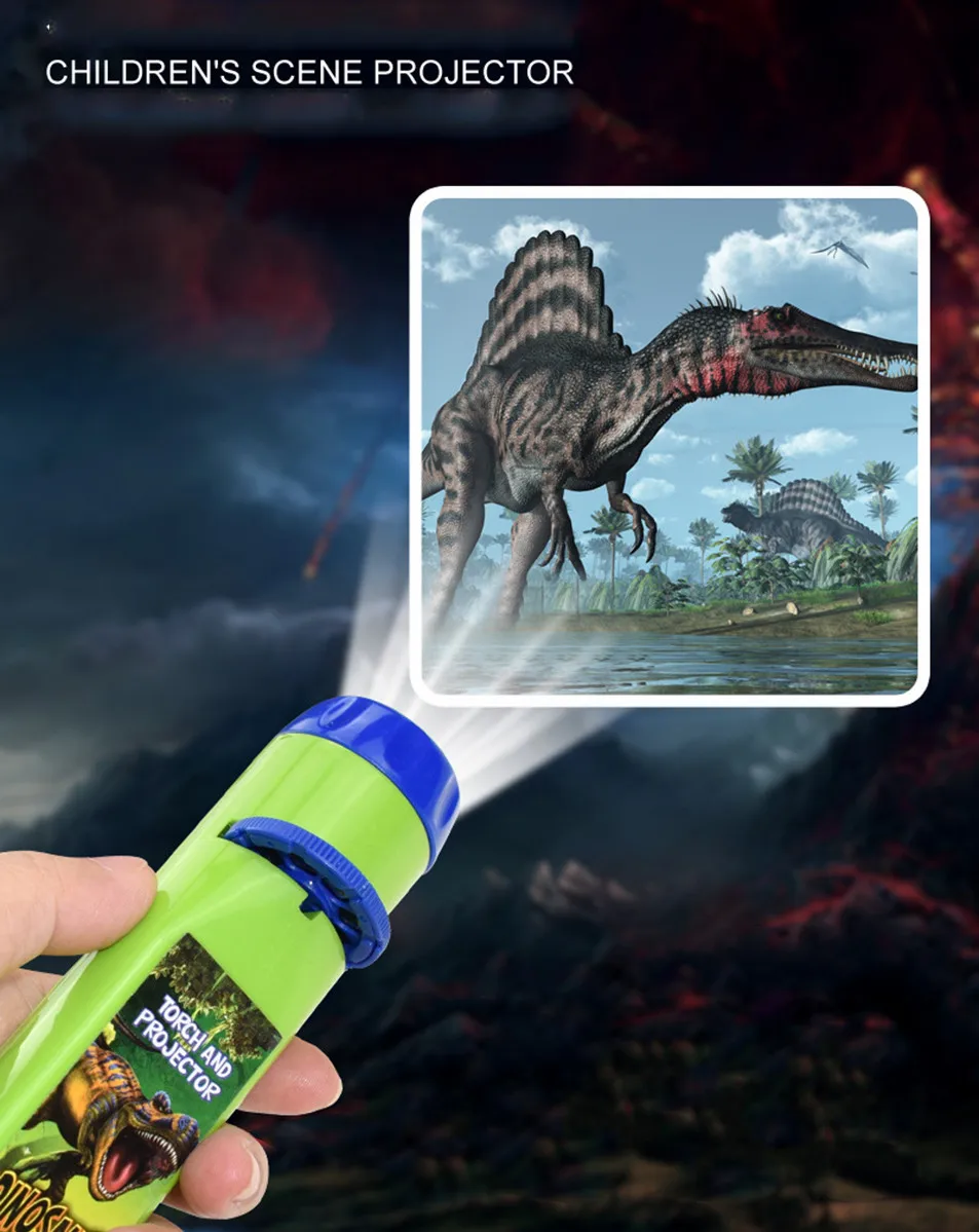 

Детский проектор с фонариком, милая мультяшная игрушка, ночник для фотографий, лампа для сна, обучающая Веселая игрушка в подарок