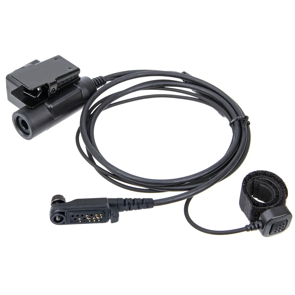 

Tacical U94 Microphone Adapter Finger Pad PTT For Hytera PD680 HYT PD600 PD602 PD602G PD605 PD660 Walkie-Talkie Accessories