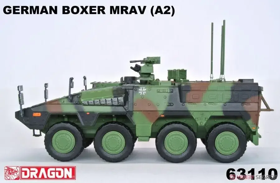 Dragon 63110 Масштаб 1/72 немецкий боксер MRAV A2 Колесный бронеавтомобиль (номер