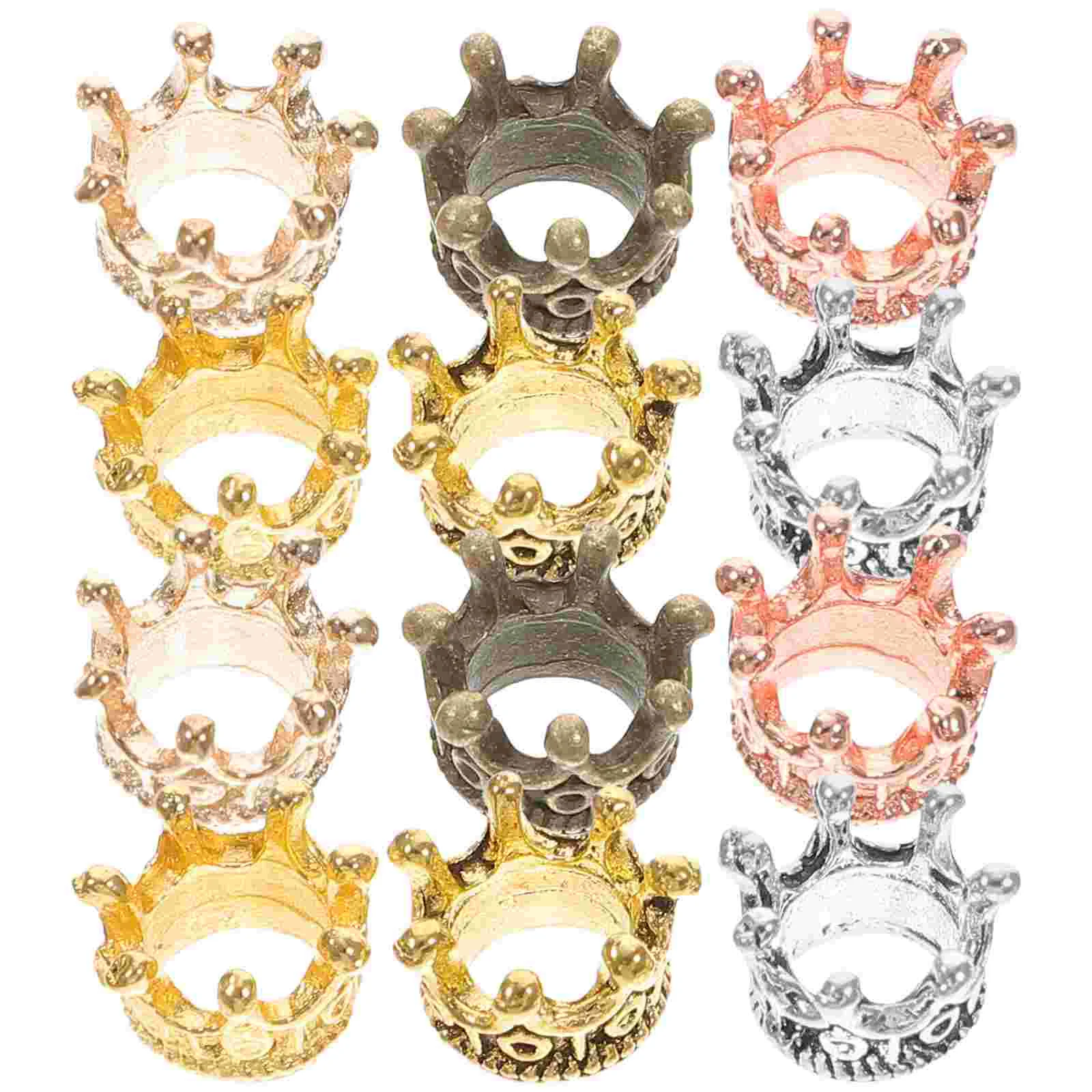 60 шт. ювелирные аксессуары с короной уникальные подвески из сплава серьги сделай