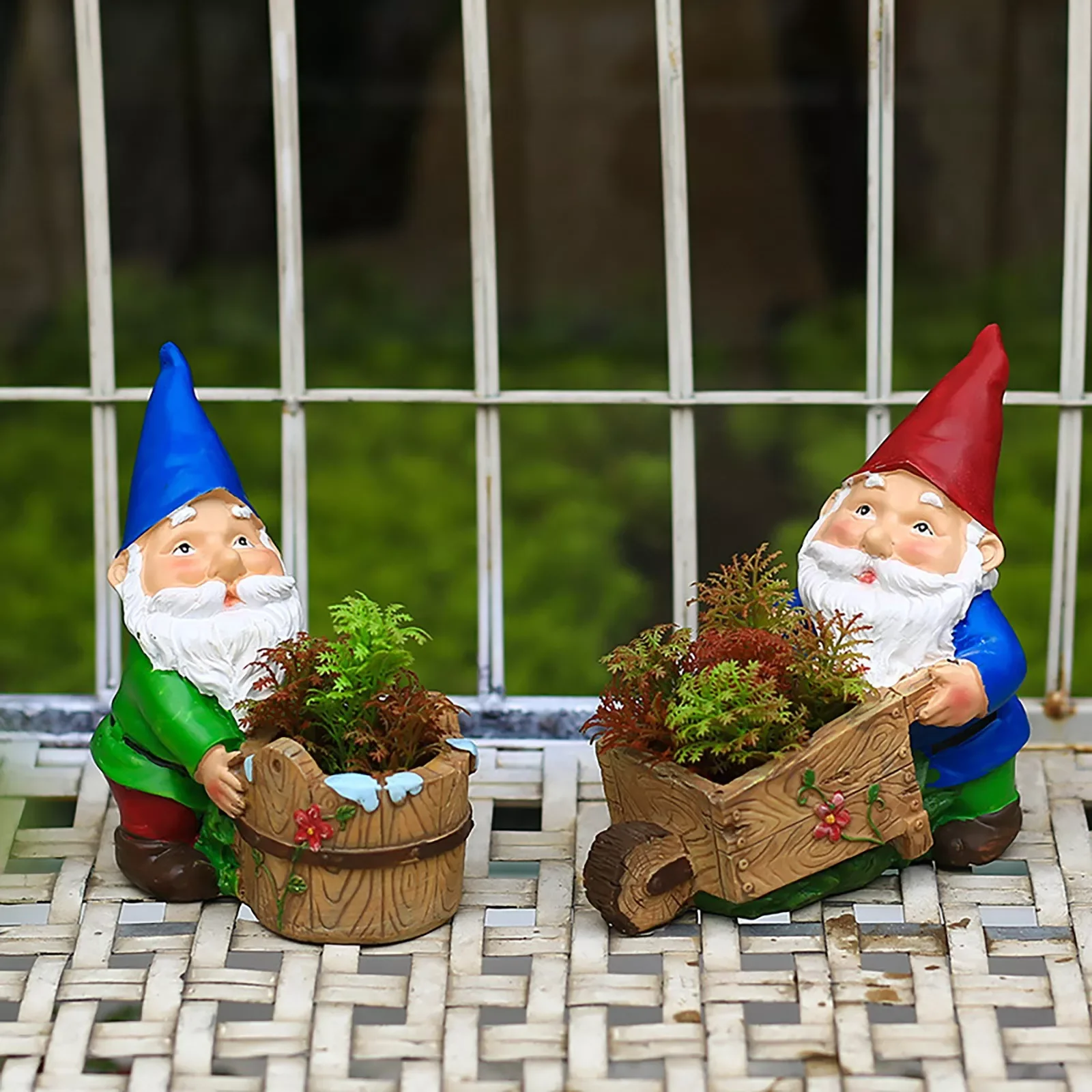

Solar Ground Lights Garden Dwarf Resin Flower Pot Ornament Garden Gnomes Personality Creative Full Size Metal Bed Frames