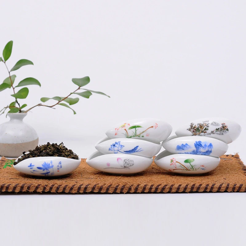 Белые Гладкие Фарфоровые Мерные Ложки Для Кофейных Зерен Разделитель Чая