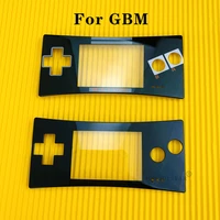 dropshipping black limited front faceplate cover replacement for gameboy micro for gbm front case housing repair part
