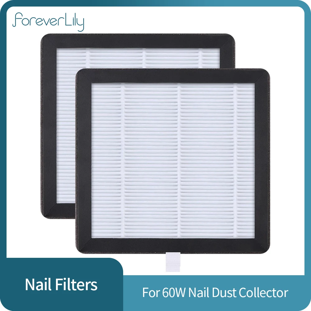 

60W Nail Dust Collector Filter Manicure Machine Original Accessories Screen Plate Suction Nail Art Drill Filters