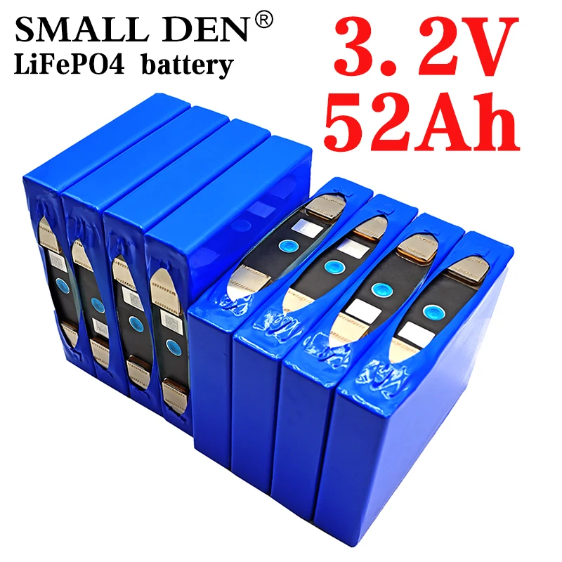 

Аккумулятор lifepo4 3,2 В, 50 Ач, 52 Ач, 3,2 В, ячейка 3C, а с высоким потоком энергии для электрического велосипеда, аккумулятор для самостоятельной сб...