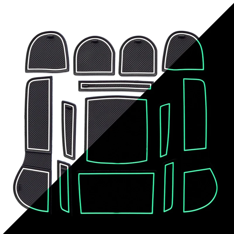 

Противоскользящий коврик для SUBARU LEVORG 2016, 2017, 2018, резиновый коврик для двери, подстаканника, автомобильный внутренний слот, Нескользящие коврики, аксессуары