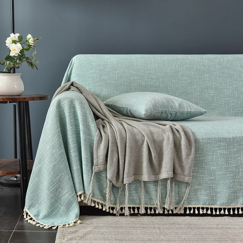 

New in 2022 is a simple modern dustproof and non-slip sofa cover