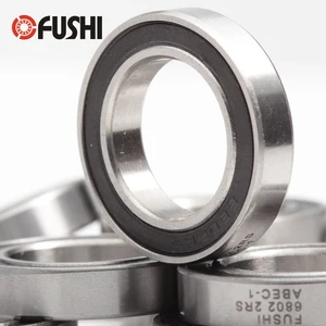 6802 2RS Подшипник 15*24*5 мм (10 шт.) ABEC-1 Метрическая тонкая секция 61802RS 6802 RS шариковые подшипники 6802RS