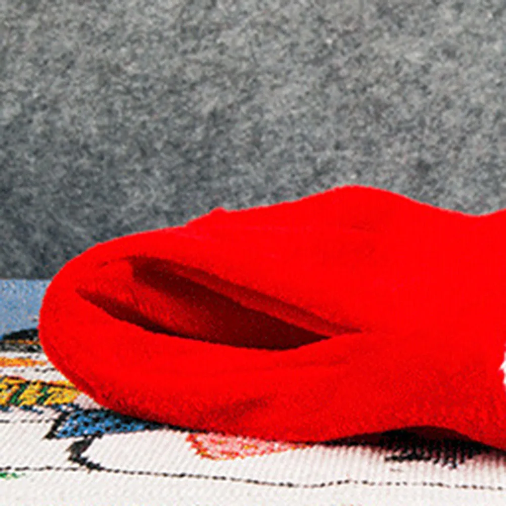 Праздничный головной убор рождественская шапка милый помпон детские однотонные