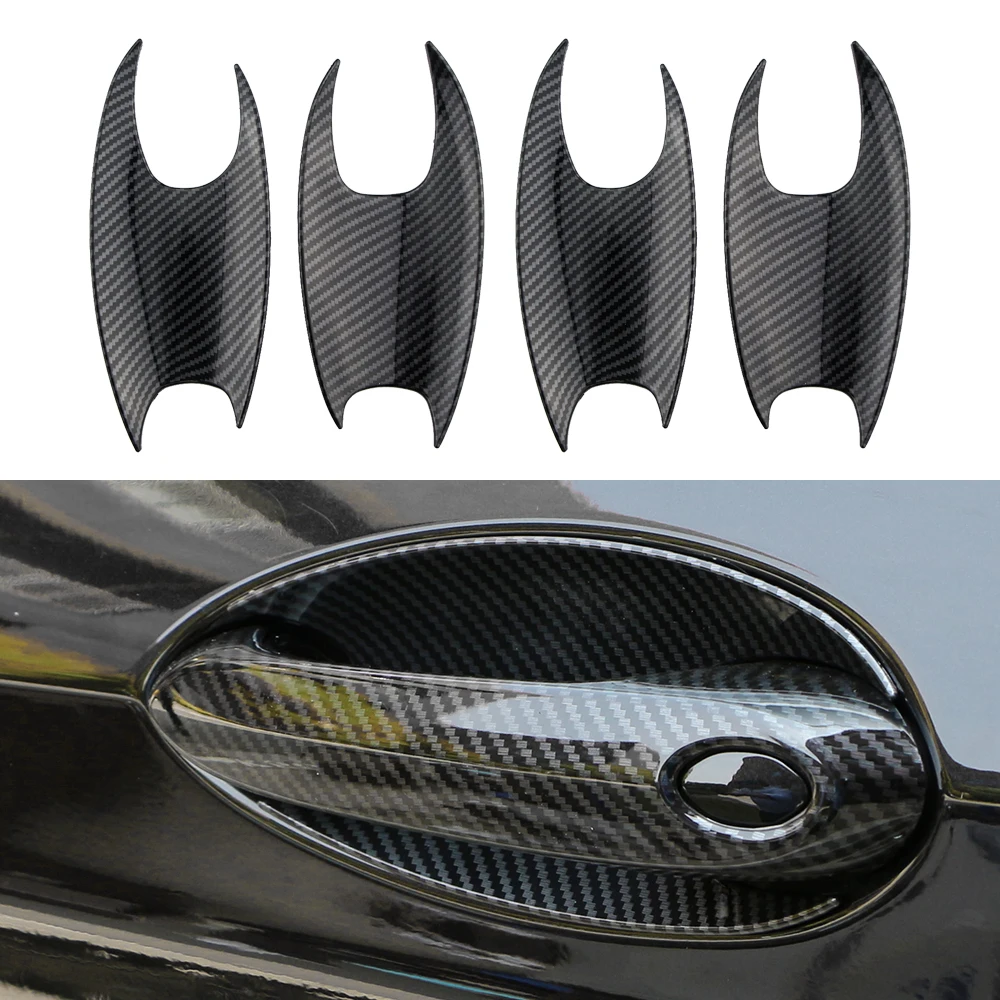 

For BMW X3 G01 2018 - 2022 4pcs Chrome Exterior Door Handle Bowl Cover Trim Car Styling Stickers Decoration Accessories