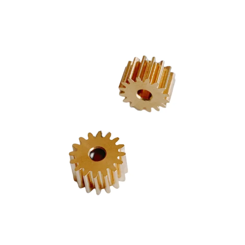 

10 шт./лот 0,4 модуль 16T/17T/18T/20 зубьев 0,4 M 16T 1,48 мм 1,98 мм отверстие медный spurright шестерня