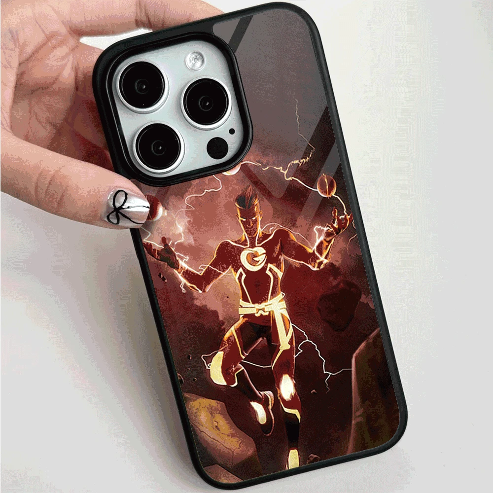 Чехол для телефона IPhone 11 12 13 14 15 16 Plus Pro Max зеркальный акриловый чехол F-FORTNITE-s