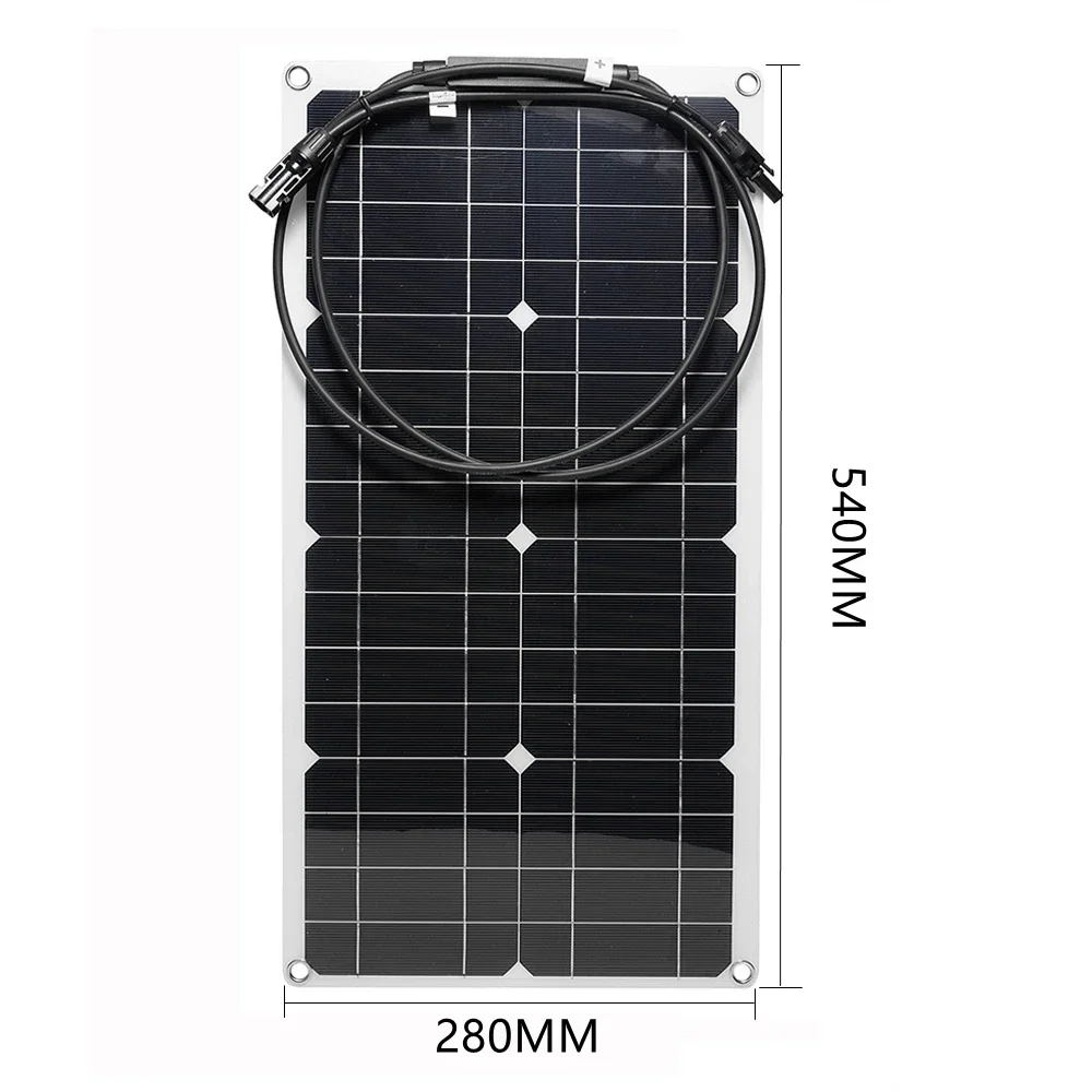 Комплект гибких солнечных панелей мощностью 200 Вт 16 В mc 4 зарядных устройства