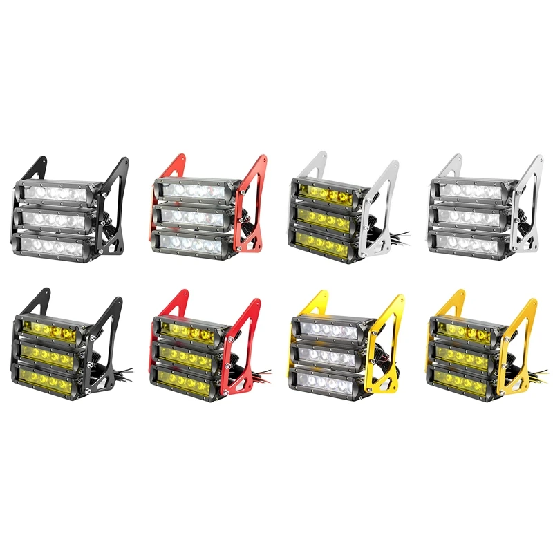 

90W Motorcycle LED Headlight Waterproof Front Fork Light Lamp For Honda Grom MSX125 MSX125SF 2013-2016 Style