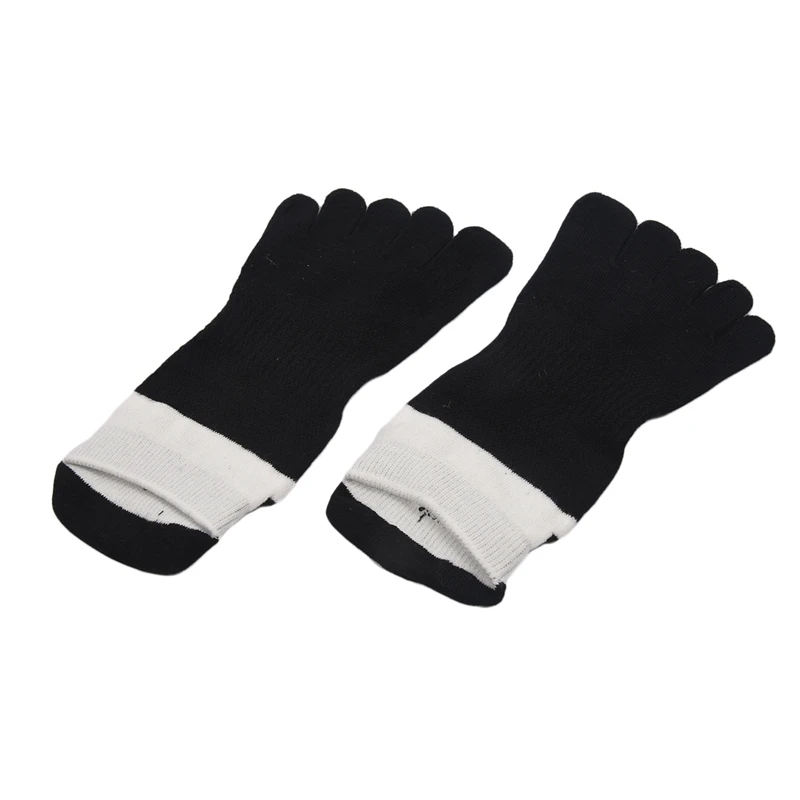 12 Pair Men Cotton Low Cut Athletic Socks 5 Toe Socks Mesh Wicking, Black+White+Yellow+Blue+Green+Grey & Light Grey