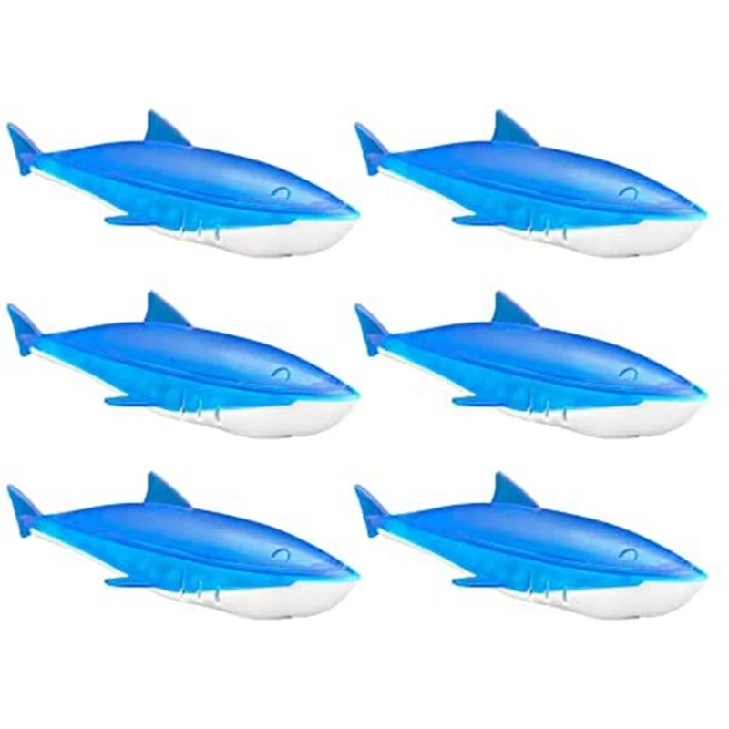 

HOT!6 Pack Humidifier Clean Shark,Float Shark For Most Warm & Cool Humidifiers And Fish Tanks,Eliminates Dust & Odor