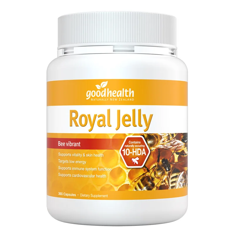 

Good health Royal Jelly Soft Capsules 365 Capsules Free Shipping