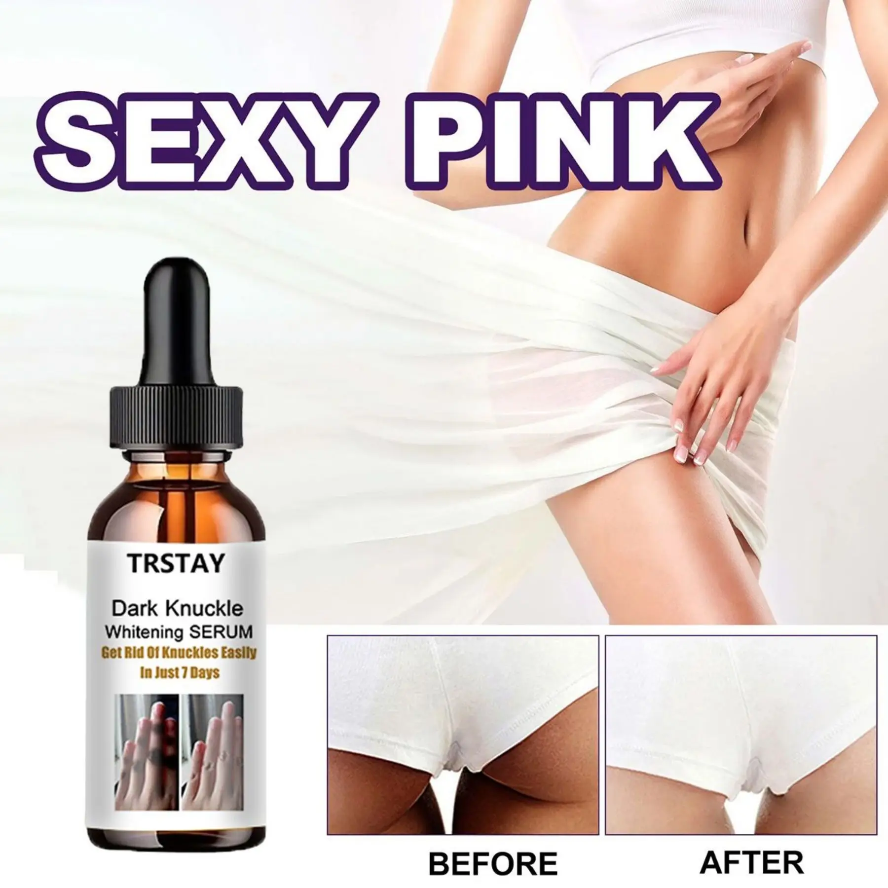 Эссенция для осветления и отбеливания суставов черного пальца TRSTAY легкое