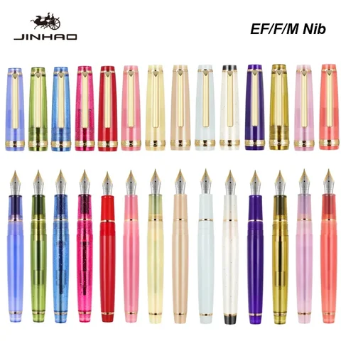 Jinhao 82 перьевая ручка  элегантная 0,7/0,5/0,38 мм — пример использования