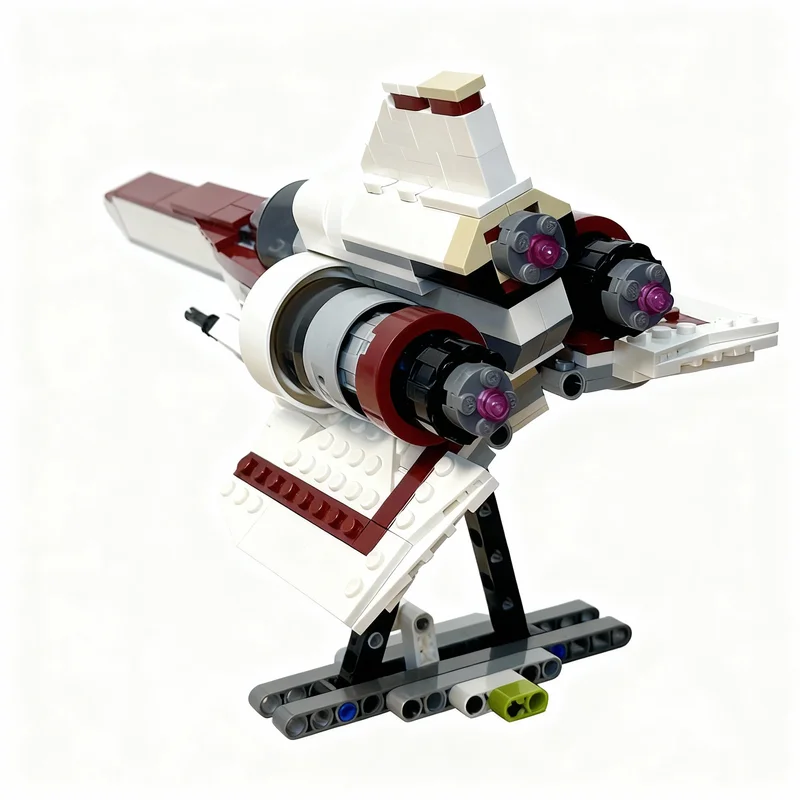 Набор для сборки модели звездолета Battlestar Galactica Colonial Viper (347 деталей), серия MOC, подарок для дома, DIY-конструктор (art.: 3920dae36cdbe) - 3920dae36cdbe