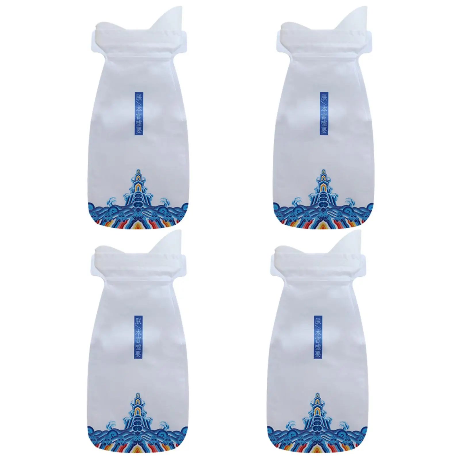 Одноразовые писсуары 4 шт. портативная туалет для мужчин и женщин мешки