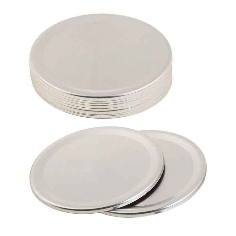 

10 шт., металлические крышки X6HD для консервных банок