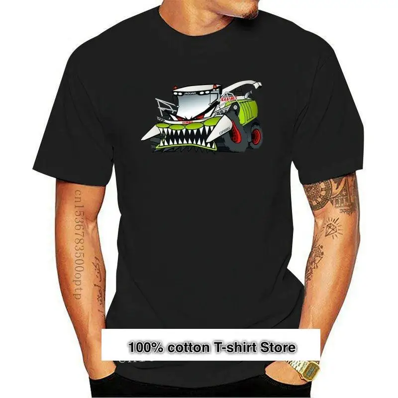 

Claas-Camiseta de maquinaria agrícola para hombre, ropa a la moda, camisetas