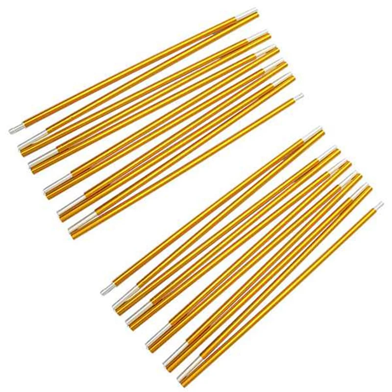 

1 Set 2Pcs Outdoor Camping Tent Pole Tent Pole 8.5Mm 4.05M Aluminum Tent Pole Alloy Tent Pole 3-4 Person Tent Accessories
