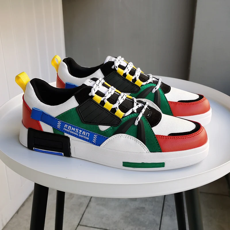 Sneakers Men Fashion Shoes Flat Slip on Vulcanize Casual Shoe Canvas Walking Running Platform Sport Shoes for Men