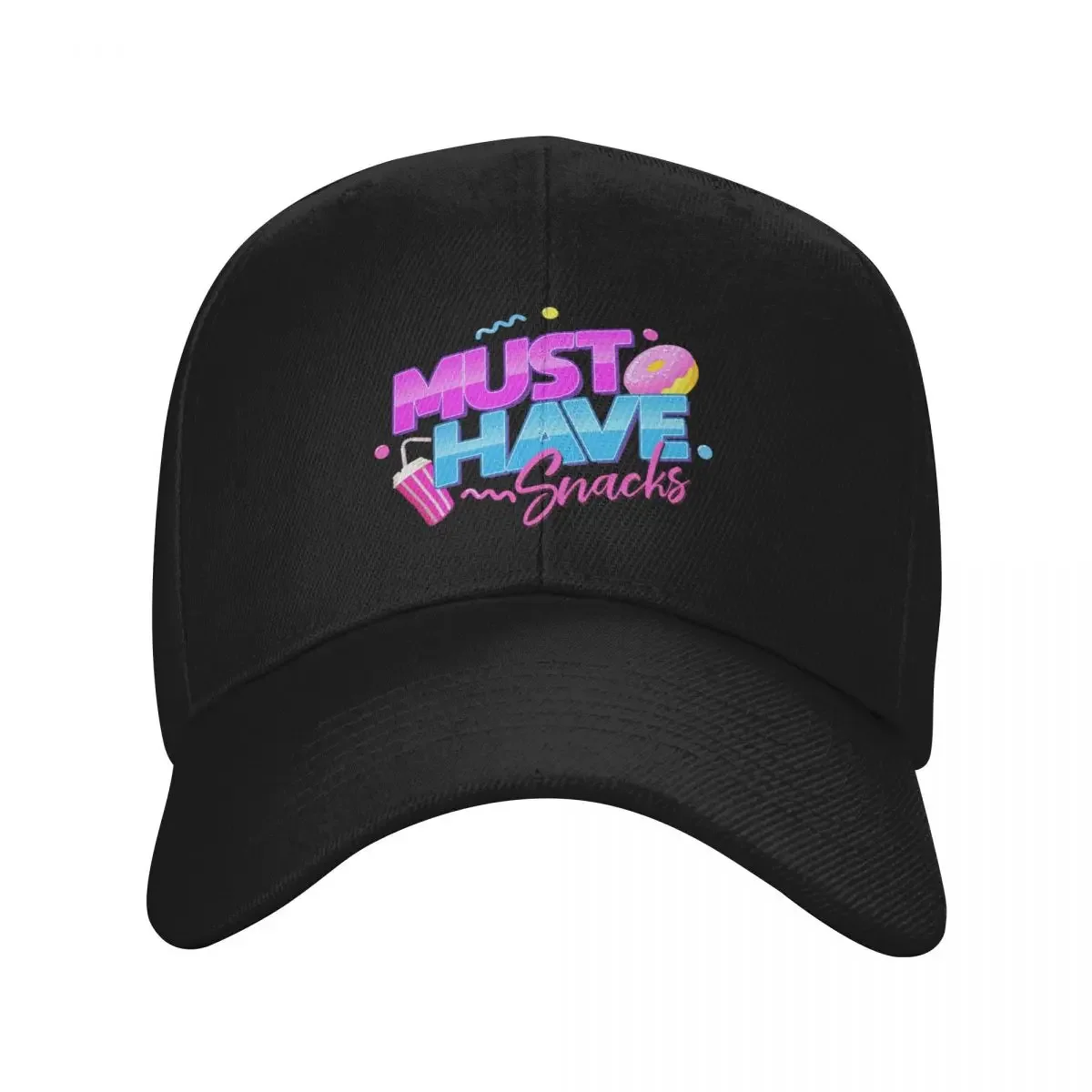 Morejstu Merch More Jstu Must Have Snacks бейсболка