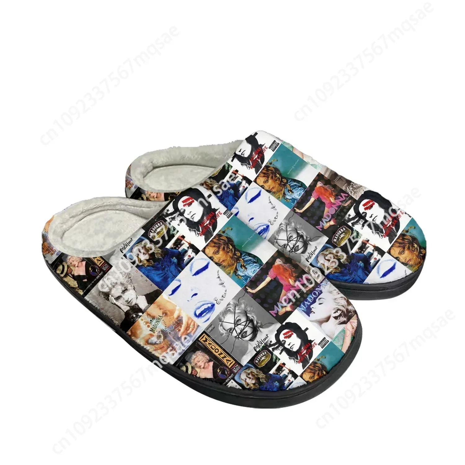 Мадонна поп-рок-певец дискотека домашние хлопковые тапочки на заказ мужские и