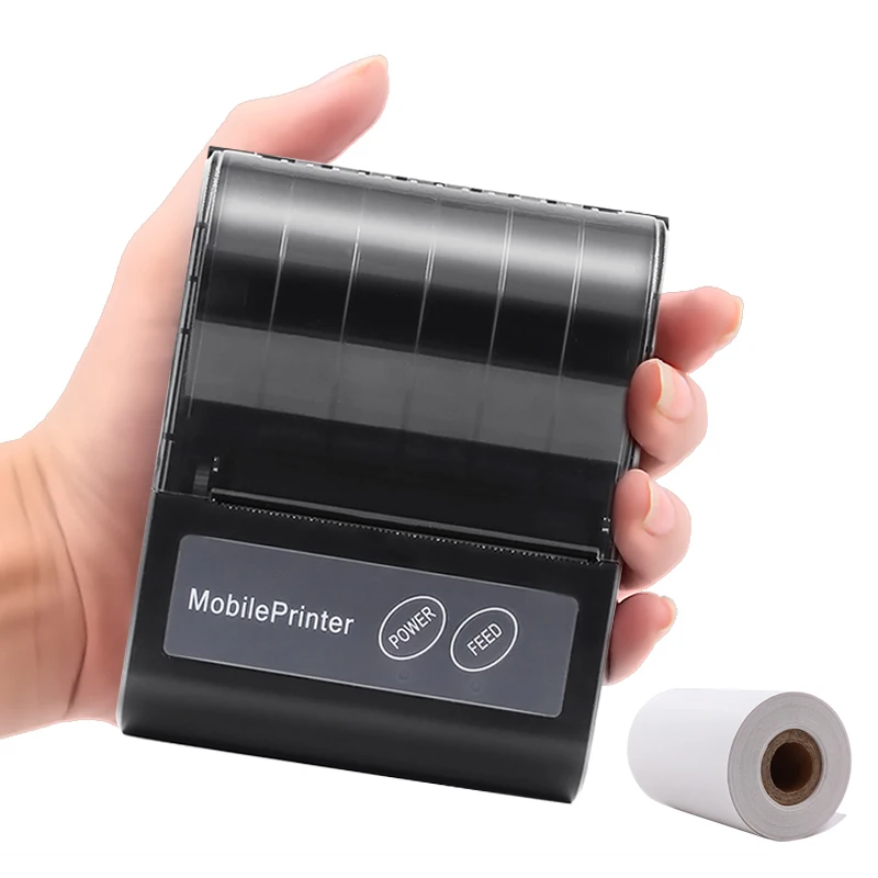 80 мм Термопринтер для чеков портативный мини беспроводной термопринтер USB